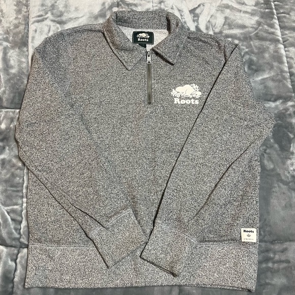 Roots quarter zip | Grey - Picture 1 of 1